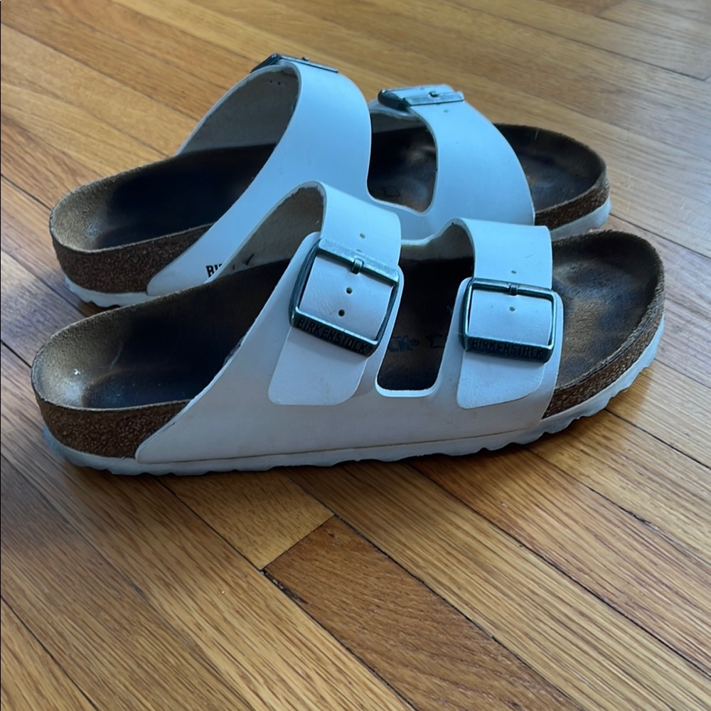 Birkenstock Kids White Sandals